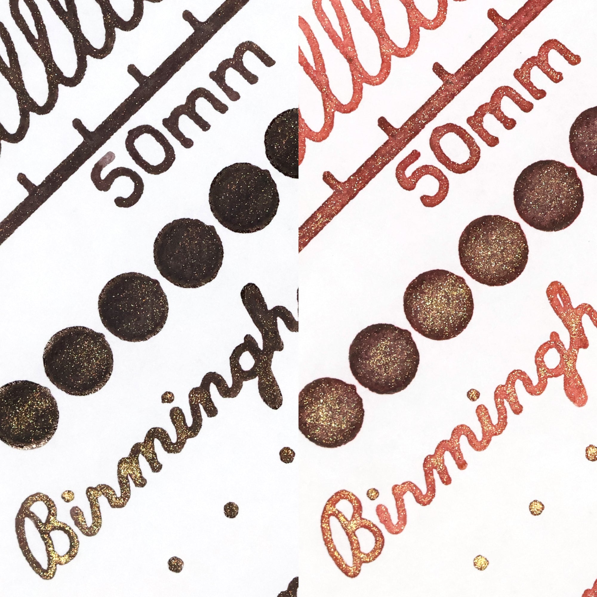 Gold Vein Twinkle Pair