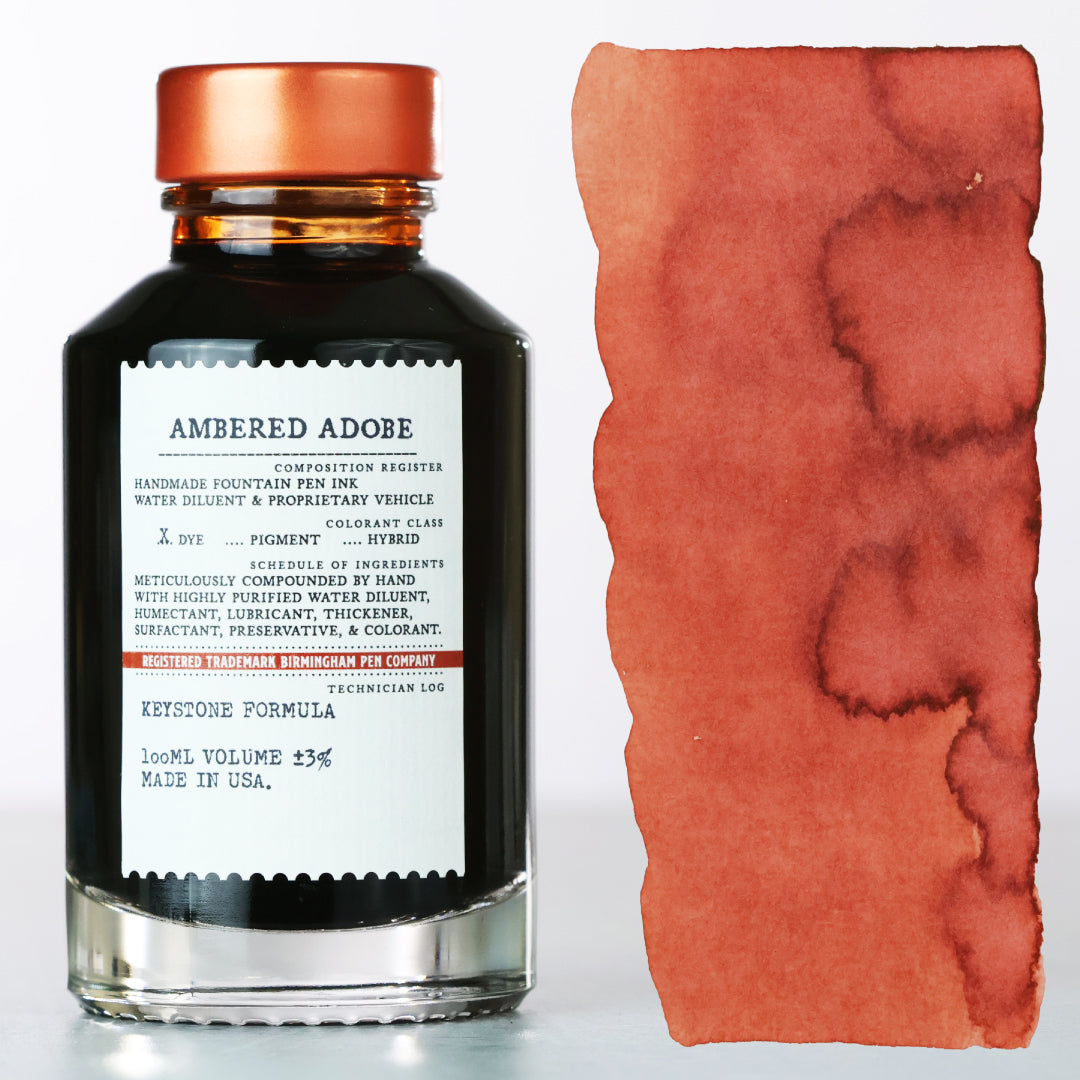 Ambered Adobe Fountain Pen Ink – Birmingham Pen Company