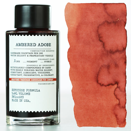 Ambered Adobe Fountain Pen Ink – Birmingham Pen Company