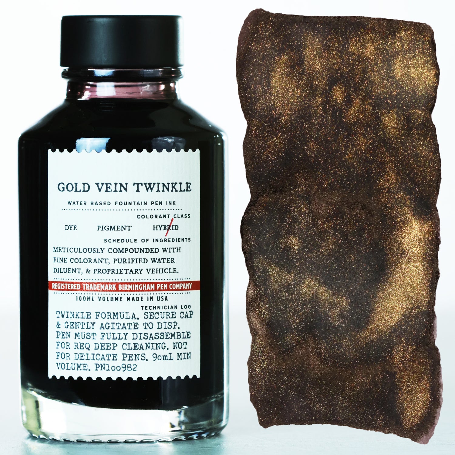 Gold Vein Twinkle Pair