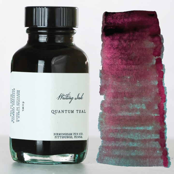 Quantum Teal Fountain Pen Ink – Birmingham Pen Company