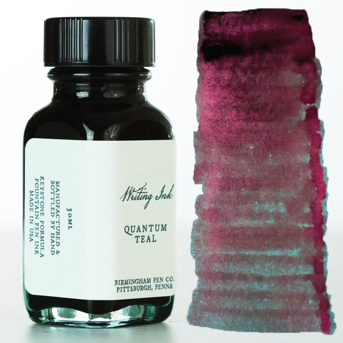 Quantum Teal Fountain Pen Ink Birmingham Pen Company