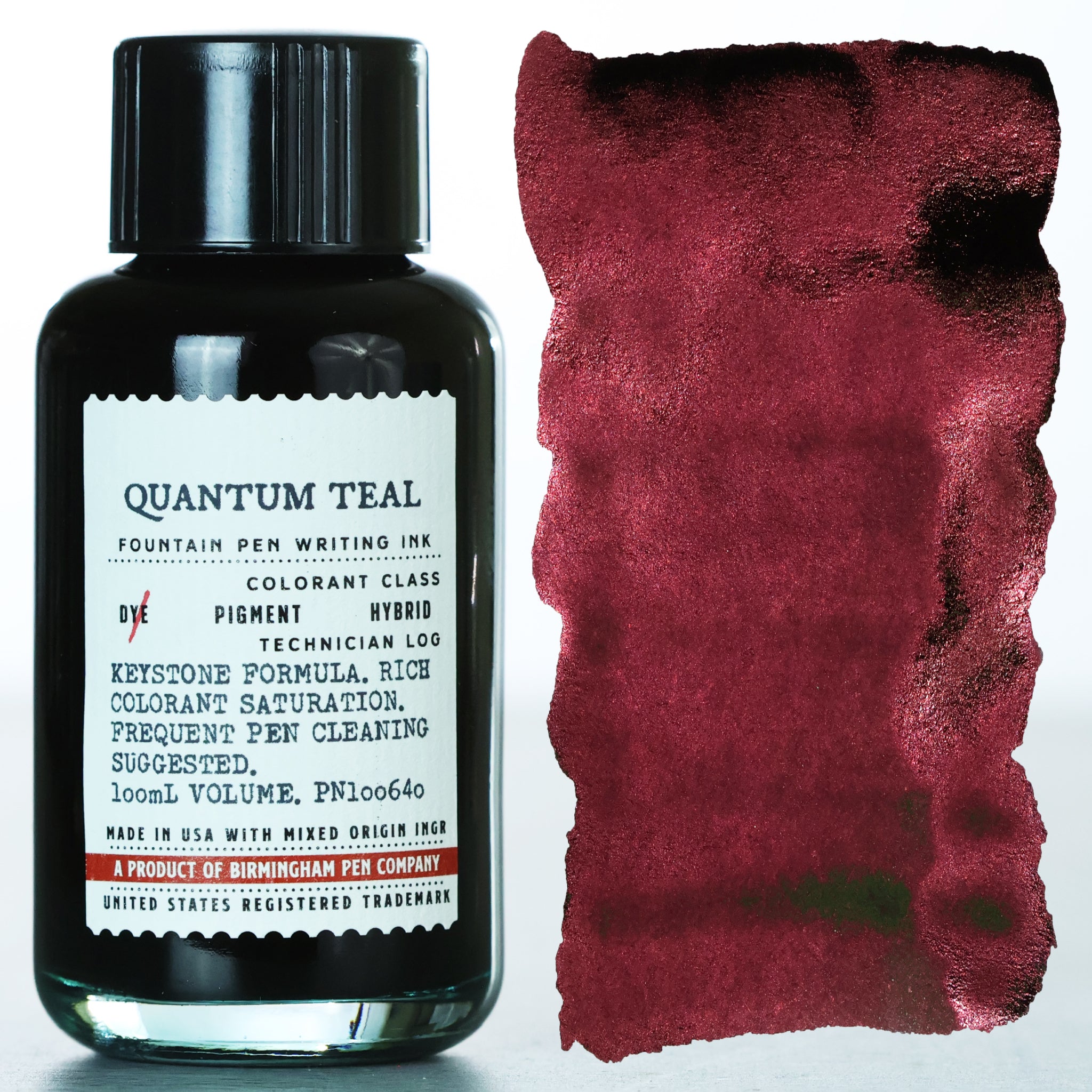 Quantum Teal Fountain Pen Ink – Birmingham Pen Company