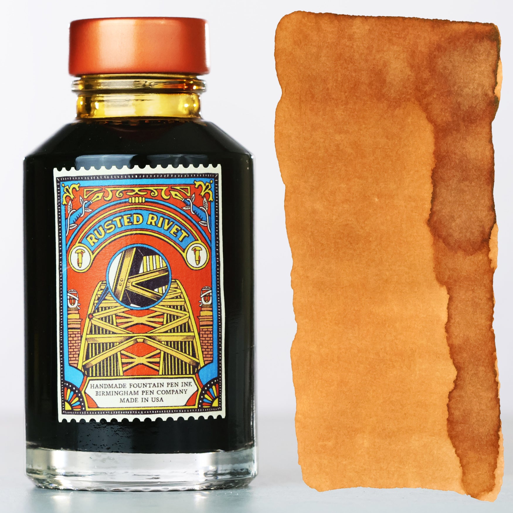 Rusted Rivet Fountain Pen Ink – Birmingham Pen Company
