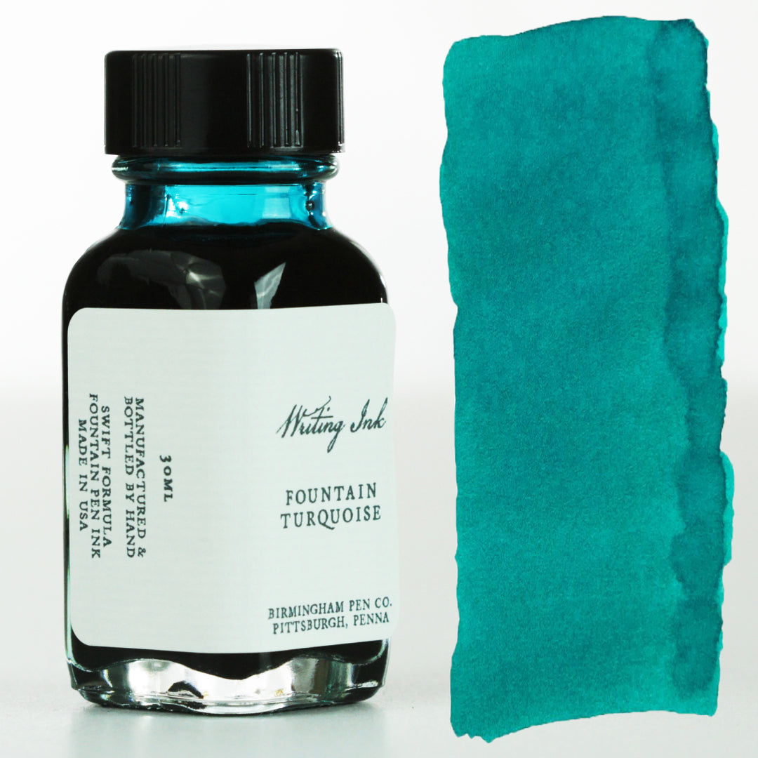 Fountain Turquoise Fountain Pen Ink – Birmingham Pen Company